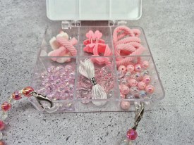 Carterita acrilico con accesorios